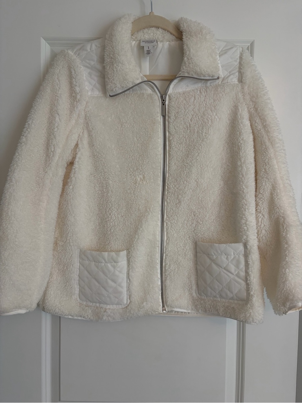 Chico’s Faux Fur Outer Shell Jacket